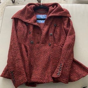 Free People Peplum Coat